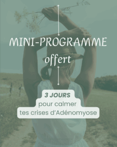 Programme adénomyose pour les femmes naturopathie saint-omer